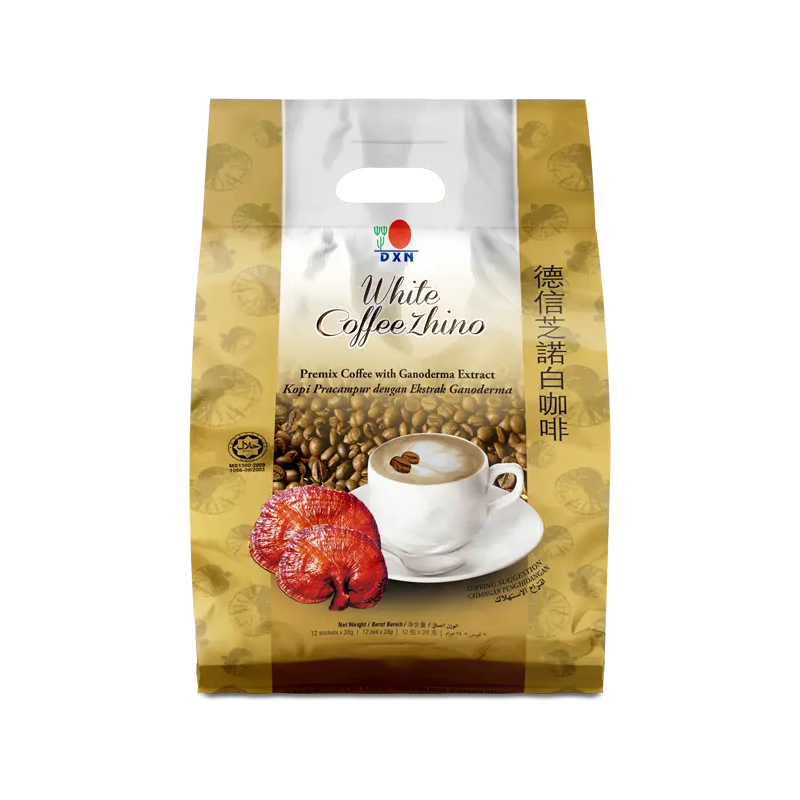 DXN White Coffee Zhino - Creamy Ganoderma Cappuccino | My Ganoderma