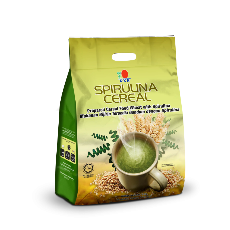 DXN Spirulina Cereal - Nutrient-Dense Superfood Breakfast | My Ganoderma