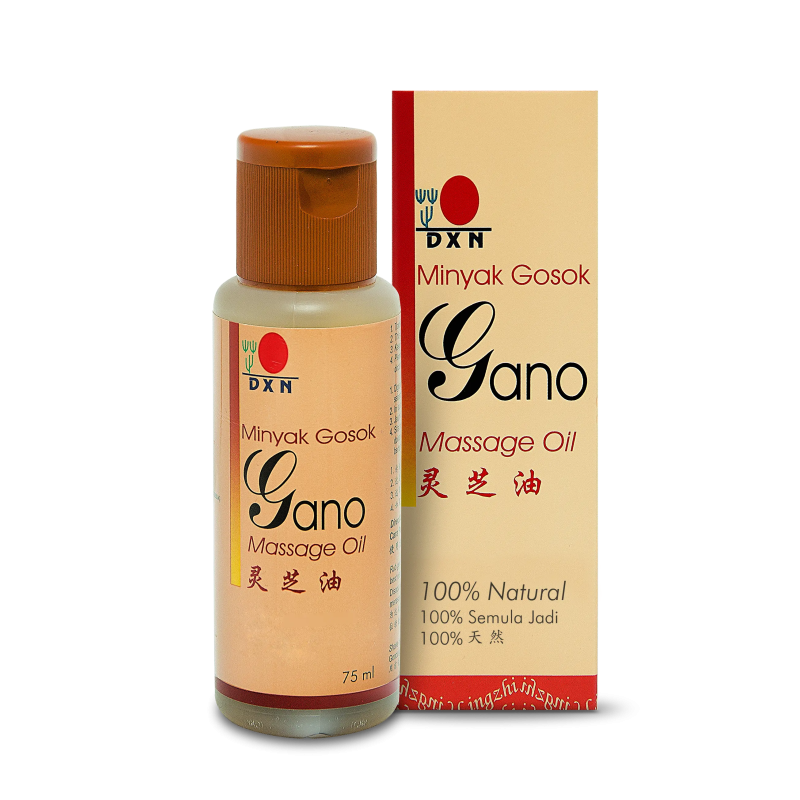 DXN Gano Massage Oil 75ml - Natural Ganoderma Body Oil | My Ganoderma