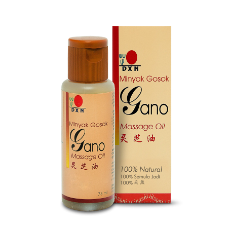 DXN Gano Massage Oil 75ml - Natural Ganoderma Body Oil | My Ganoderma