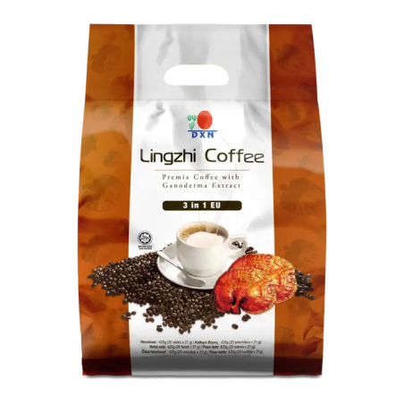 DXN Lingzhi Coffee 3 in 1 - Creamy Wellness Blend | My Ganoderma
