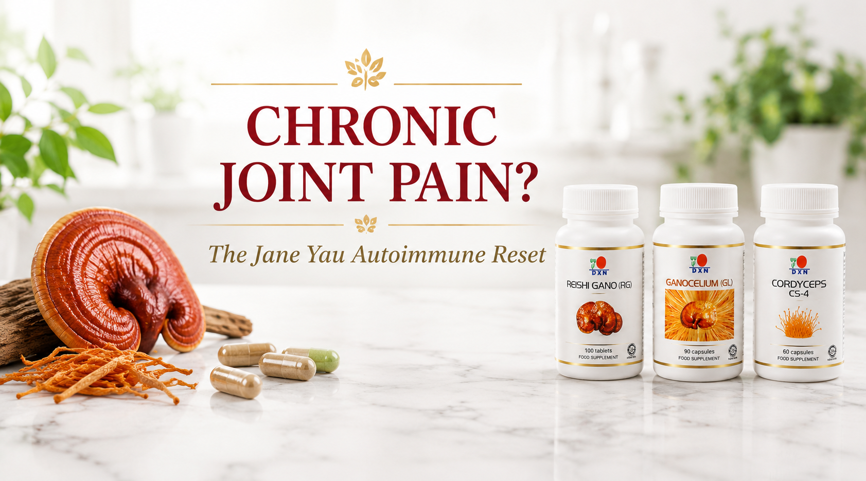 Endless Joint Stiffness & Pain? Why Anti-Inflammatory Pills Fail and How to Reset Your Immunity